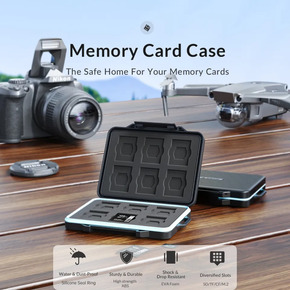ORICO Memory Card Case Holder 12Slots SD Cards and 12Slots IF