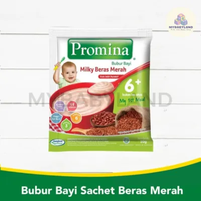 Promina Bubur Bayi MPASI BAYI Sachet | Promina Sachet | Promina Bubur 6+ | Promina Bubur 8+ | Promina 1 Tahun+ | Promina Bubur Bayi | 20gr | 25gr
