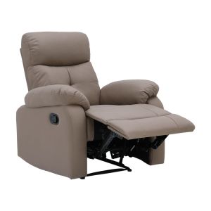 INDEX LIVING MALL โซฟาผ้าปรับระดับ 1 ที่นั่ง รุ่นลิตา - สีน้ำตาล