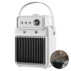 Không gian nhỏ nóng Máy sưởi điện xách tay với độ ẩm gốm PTC tiết kiệm bàn nóng với độ ẩm cho máy tính để bàn