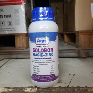 Phân bón  vi lượng Solobor Chai 500ml Fnano Micro Solobor Magie ZinC giúp cây tăng kháng thể mạnh tăng diệp lục tố chống rụng bông rụng trái non