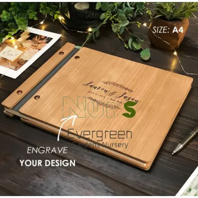 - Wedding Guest Book Photobooth Guestbook Wooden Guest Book Personalized Photo Album