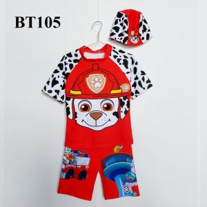Bộ đồ bơi họa tiết chú chó cứu hộ kèm nón bơi cho bé trai DBBT105
