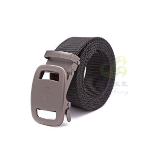 GUGETI Pilot Tactical Belt Mens Canvas Belt Nylon Trouser Iron Buckle Belt