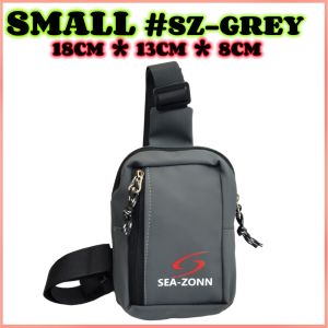 SEAZONN MINI CHEST BAG BEG DADA KECIL BEG LELAKI KECIL CROSSBODY MESSENGER BAG NYLON BEG SILANG TEPI STYLE KOREAN BAG