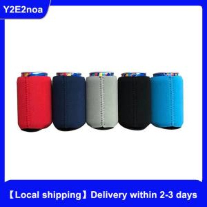 【Local shipping】 6Pcs Beer Can Cooler Sleeves Soft Insulated Reusable Holder Water Soda Bottle