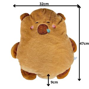 Gối bông Capybara chảy nước mũi  capybara khổng lồ  siêu mềm mịn