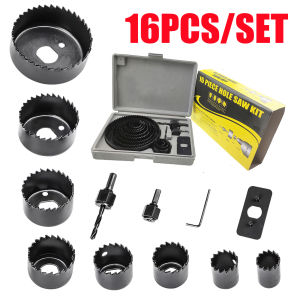 Hole Saw Set 16PCS 11PCS 6pcs Hole Saw Kit for Soft WoodPlywoodDrywallPVC
