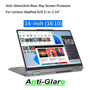 2X Ultra Clear/Anti-Glare/Anti Blue-Ray Screen Protector for Lenovo IdeaPad 5i/5 2-in-1 (14 Gen 9) Laptop PC 14" 16:10