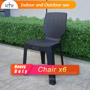 SIDE CHAIR RATTAN DESIGN #923 SUNRISE 6PCS OUTDOOR SIDE CHAIR INDOOR SIDE CHAIR OFFICE AND HOME CHAIR SEATING DINING CHAIR