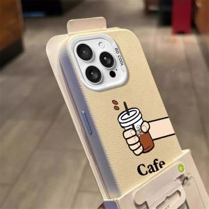 Case for Redmi note 12 4G redmi note 12 pro 5g 2023 phone casing softcase TPU Protector shockproof Cover new design aesthetic Coffee Creative Cartoon SPSNKF01