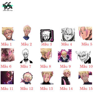[Blue Lock] - Set 10/15 Sticker Ryusei Shido - Shidou hình dán anime/manga Blue Lock dán trang trí laptop điện thoại siêu đẹp chống nước chống xước