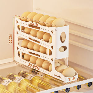 🥚กล่องเก็บไข่ กล่องเก็บของในตู้เย็น กล่องเก็บไข่ กล่องเก็บอาหารสด วัสดุเกรดอาหาร กล่องเก็บไข่ สร้างสรรค์