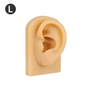 Ear models for different skin tones   Soft silicone human ear mold   Ear cleaning tools practice tools