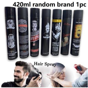 Hair Spray Styling SPRAY RAMBUT LELAKI Extra Hold Hair Spray Stylish Professional Spray Rambut Saloon / barber PMO-HSP 420ml