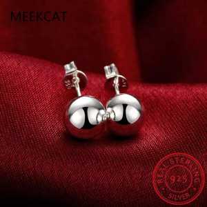 Anting Giwang Wanita Bulat Minimalis Anti Karat Anting Titanium