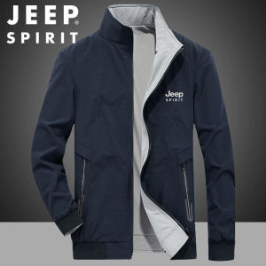 Áo khoác nam JEEP SPIRIT áo khoác nam mới áo khoác thường ngày có thể đảo ngược áo khoác nam ngoài trời mỏng nhanh khô áo khoác công sở