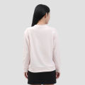 Suko Fleece Kerah Bulat Lengan Panjang Kaos Wanita 123409213. 