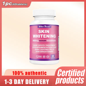 Glutathione Whitening Tablets 8000mg support dark spot treatment excessive pigmentation skin brightening care detoxification and liver health anti-aging immune enhancement 谷胱甘肽美白片