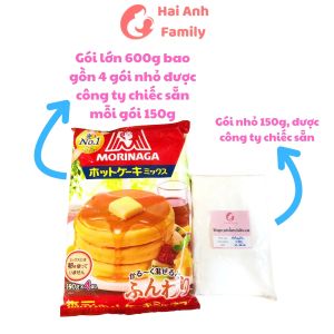 Bột làm bánh Hotcake (Pancake) cho bé Morinaga (Mẫu mới)