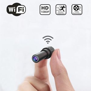 Mini Camera HD 1080P WiFi Mini Camera Video Recorder Stealth DVR Remote Control Motion Sensor