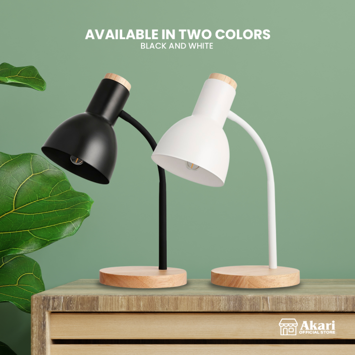 Akari Nordic Wooden Desk Lamp Fixture (ADL-N401) Buy Take