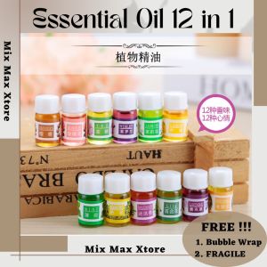 Taffware Pure Aromaterapi Essential Minyak Aromaterapi 12 in 1 - 3ml