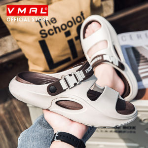 VMAL Dép Xăng đan mang ngoài trời nam mùa hè đi biển thoải mái dày Guốc mềm Nam Thường Ngày nước giày làm vườn Dép xăng đan nam đi biển 38-45