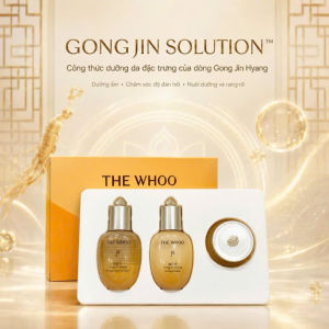 [Hàng Cty] Date 11.2028 Bộ Dưỡng Da Chống Lão Hoá The Whoo Bichup & Gong Jin Hyang Firming Minisize