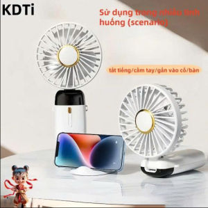 🌈 Quạt Mini Cầm Tay N15 – Sạc Type-C 5 Cấp Gió Mạnh Xoay 90° Nhỏ Gọn Tiện Lợi