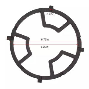 Universal Gas Stove Rack Non-Slip Iron Stove Wok Support Rack Pot Stand Round Burner Stand Tool