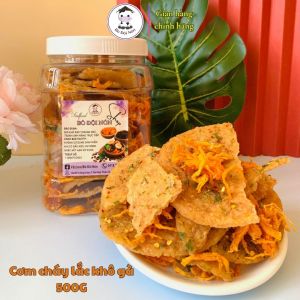 Cơm Cháy Lắc Khô Gà 1kg (Đóng 2 hũ) Bò Đội Nón