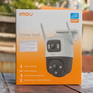 Camera Wifi IMOU 2 Mắt Kép CRUISER DUAL S7XP-10M0WED 10MP (5MP + 5MP) Ngoài Trời  IPC-S7XP-6M0WED 6MP Full Color Xoay 360 Độ
