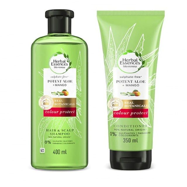 Herbal Essences Potent Aloe & Mango Conditioner 350ml Lazada