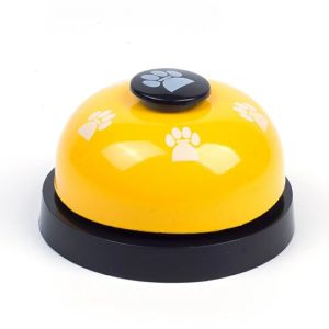 (EFFECTIVE PET TRAINER) WJS Pet Training Bell Ring Toy Cat Train Bell Ring Easy Training Dog Train Bell Ring Paw Print Bell Ding Interactive Toys Durable Metal Build Loceng Latihan Kuching Loceng Latihan Anjing MULTICOLOR [FREE RM50 VOUCHER]