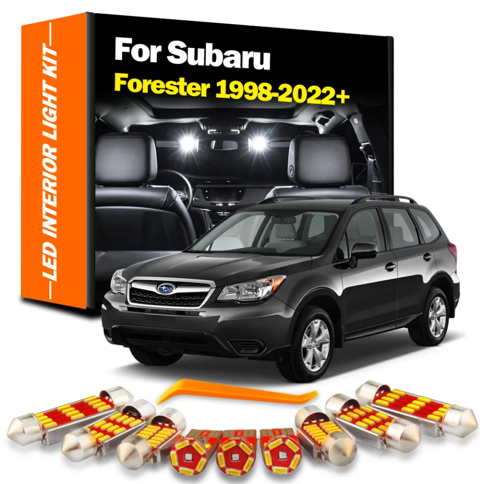 thumbnail image 2 of 8-Piece LED Interior Light Kit For Subaru Forester 2003-2008 – Map, Dome, License Plate 2 of 4