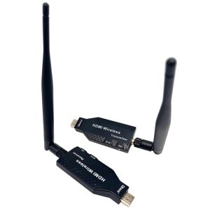 50M Wireless Video Transmitter and Receiver HDMI Extender Laptop PC TV Screen Share Display Adapter