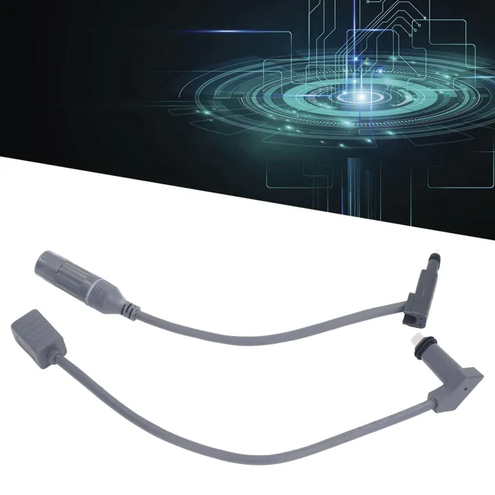 Verlengadapters voor Schotelkabel, 1200 Mbps RJ45 1 RJ 2 Connector SPX-stekker Naar RJ45, 12,4 Inch en 13,7 Inch