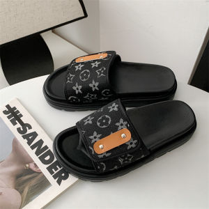 2026 New Velcro CoupleS Thick-Soled Platform Anti-Slip Summer Slippers Fashionable For Outdoor Beach Wear