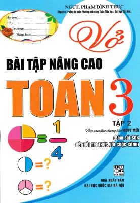 Sách - Vở Bài Tập Nâng Cao Toán Lớp 3 - Tập 2 (Bám Sát SGK Kết Nối Tri Thức Với Cuộc Sống) - HA
