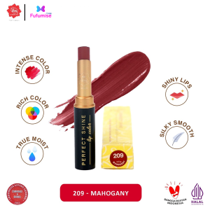 VIVA Queen Perfect Shine Lip Color Lipstik Lipstick 2.5g shades 201 - 210 (BPOM)