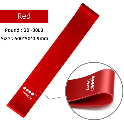 Hip Resistance Bands Yoga Squat Elastic Band Fitness Strength Exercise Resistance Band Hip Training Exercise Leg Fitness Pilates Sport Home Workout Stretch 阻力带 弹力带