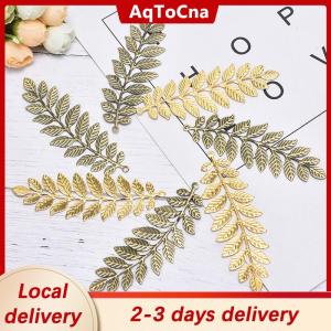 [COD] AqToCna Ship within 24 hours 10Pcs set Vintage Leaf Filigree Wraps Connectors Metal DIY Craft Jewelry Making