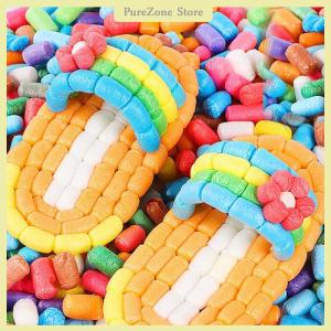 [PureZone] 500pcs Starch Baby Kids Building Magic Corn Plasticine Children Toy Gift