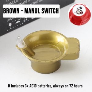 【Cảm biến nước】 Đồ trang trí deepavali nến trang trí deepavali nổi nhỏ bằng Đèn dầu LED 2023 Diwali