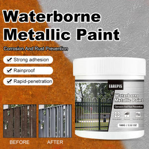 🔥Big Discount🔥Waterborne Rust Removal Paint Rust Converter Primer Spray No Sanding Required Water Based Metal Prep Paint Anti Corrosion Coating For Rusty Surfaces Iron Restoration Iron Restoration Paint Anti Corrosion