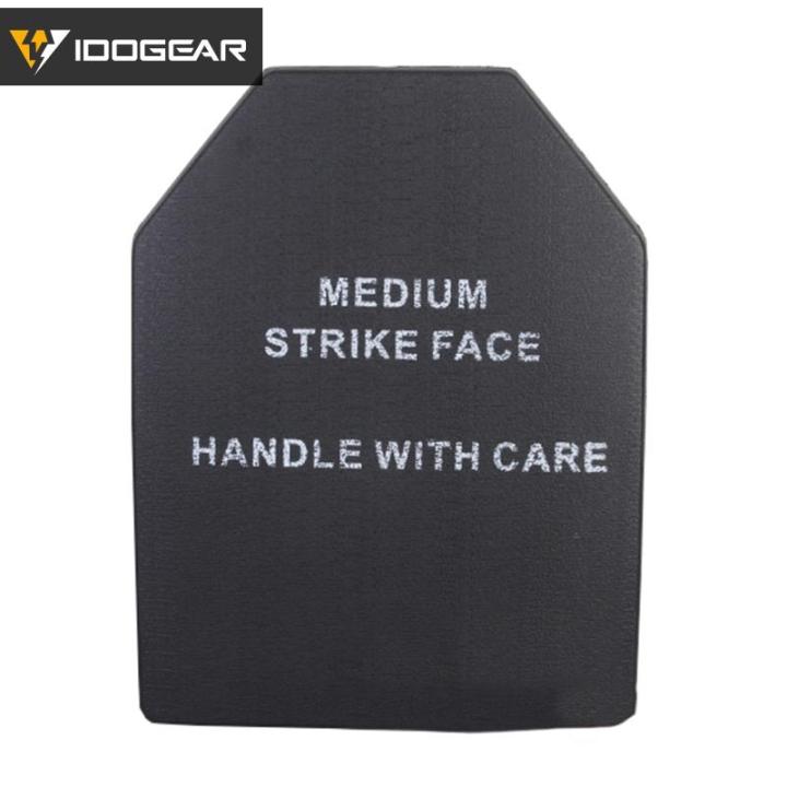 IDOGEAR SAPI Dummy Ballistic Plates For AVS JPC Vest Tactical Carrier ...