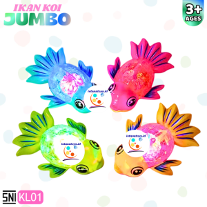 ID Mainan Ikan Koi JUMBO Lampu Musik KL01