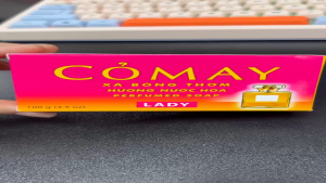 Xà bông cục Cỏ may hồng nước hoa 100g