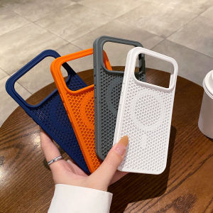 Wireless Charging Magnetic Heat Dissipation Case for Redmi K100 Pro Max POCO F9 Ultra F9 Pro Breathable Matte Phone Cover Funda